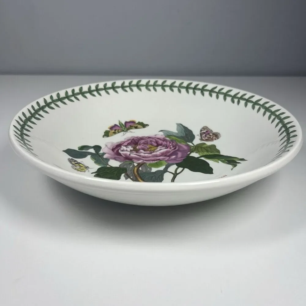 The Botanic Garden large bowl Pasta Fruit Bowl Serving Bowl Paeonia Peony 10.25
